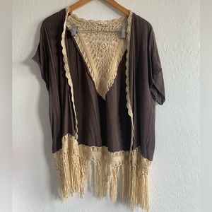 Debut Boho Fringe Coverup